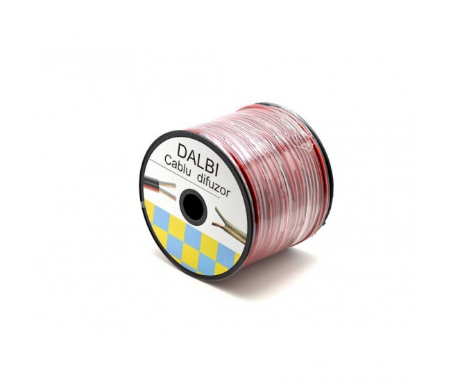 LSP-114/BR cablu difuzor bifilar rosu-negru 2 x 1,5 100m/rol