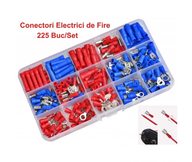 Papuci Conectori Electrici de Fire - 225Buc/Set