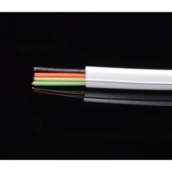 Cablu Telefonic Alb 4 Fire, 100m/Rol Cablu Telefonic Alb 4 Fire, 100m/Rol