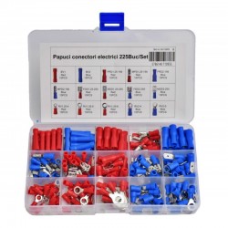 Papuci Conectori Electrici de Fire - 225Buc/Set Papuci Conectori Electrici de Fire - 225Buc/Set