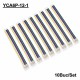 Conector Banda LED SMD RGB+CCT 12mm 6 Pini cu Cablu 10cm Set 10 Buc YCA6P-12-1 DALBI
