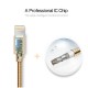 Cablu USB - Iphone  Metalic, Lungime 100cm / D8-55