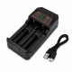 Incarcator Universal pentru Acumulatori Li-ion 2 Sloturi 18650 USB Type-C DALBI