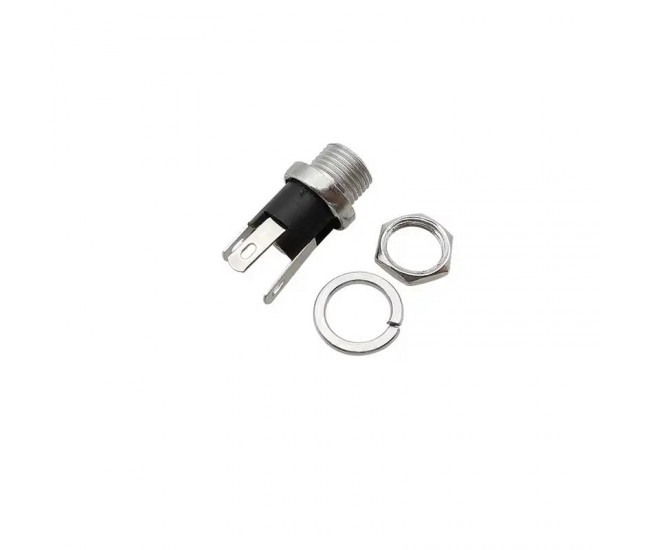 Mufa de Alimentare DC 2,1mm Mama de Plastic / Montabila