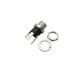 Mufa de Alimentare DC 2,1mm Mama de Plastic / Montabila