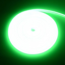 Banda Led Cob Verde Smarald Neon Flex - 288led/m - IP65 / 220V - 10W/ml / Rola 5ml