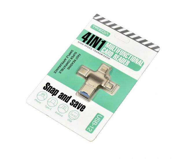 Cititor de Carduri 4 in 1 Multifunctional Transfer Rapid / USB-12