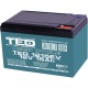Acumulator 12V 15Ah Deep Cycle plumb-acid pentru scutere electrice, UPS si aplicatii industriale