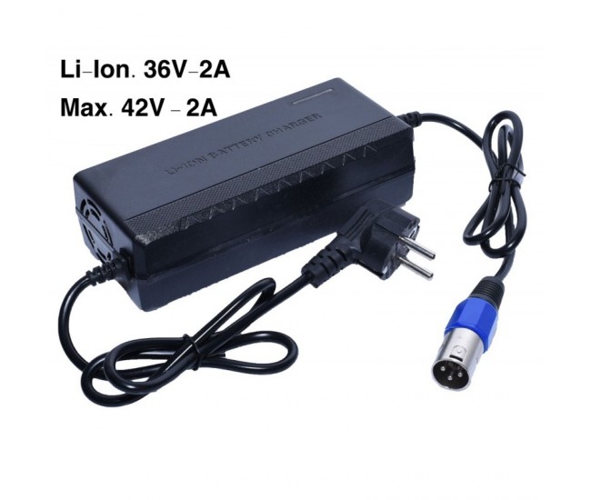 Incarcator Li-ion 36V-2A, XLR