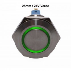 Push Buton 25mm/24V Led Verde Push Buton 25mm/24V Led Verde