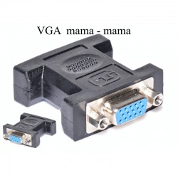 Adaptor VGA Mama-Mama 15 Pini Adaptor VGA Mama-Mama 15 Pini