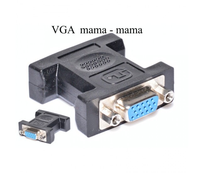 Adaptor VGA Mama-Mama 15 Pini