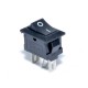 Intrerupator Mini IRS 220V Negru, 15x10mm