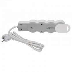 Prelungitor Electric cu Intrerupator, 4 Prize si Protectie Copii, Cablu 3x1mm / 5m Prelungitor Electric cu Intrerupator, 4 Prize si Protectie Copii, Cablu 3x1mm / 5m