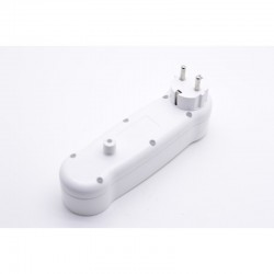 Triplu Stecher Lung cu 3 Posturi si Intrerupator Triplu Stecher Lung cu 3 Posturi si Intrerupator