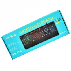 Tastatura cu Leduri RGB si USB WB-100 Tastatura cu Leduri RGB si USB WB-100