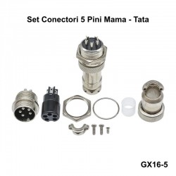 Set Conector Tip Aviator 5 Pini Set Conector Tip Aviator 5 Pini