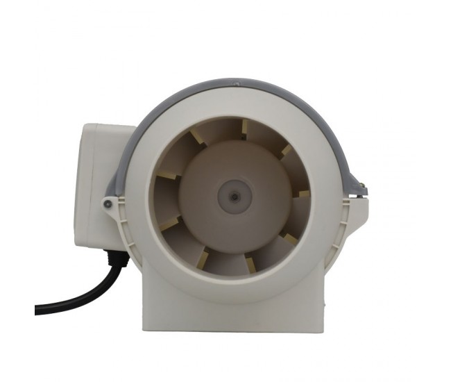 Ventilator Profesional pentru Tubulatura in Linie HZ-100, Putere 30W, Debit 220m3/h, Ø100mm - Dalbi HZ-100