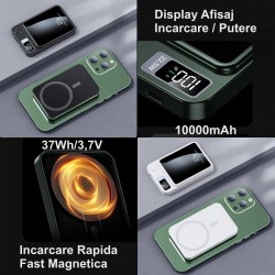 Baterie Externa 22,5W Fast Wireless / Power-Bank 10000mAh Baterie Externa 22,5W Fast Wireless / Power-Bank 10000mAh