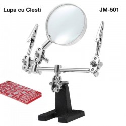 Lupa cu Suport si Clesti JM-501
