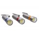 Lanterna Argintie cu Led Cob, 3xR3