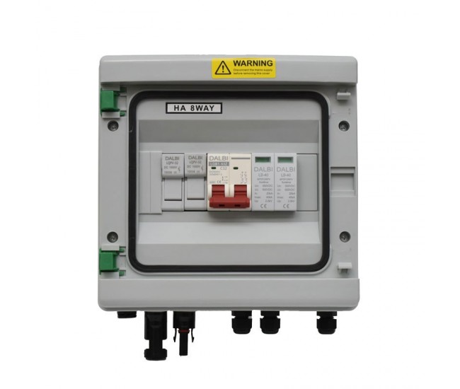 Tablou de Protectie la Sisteme Fotovoltaice cu 1 String - 500VDC / HA6