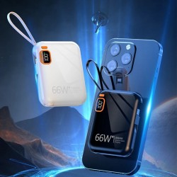 Baterie Externa 66W Super Fast PD / Power-Bank 10000mAh / TR962 Baterie Externa 66W Super Fast PD / Power-Bank 10000mAh / TR962