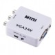 Convertor mini VGA2AV / VGA-3RCA / HDV-555