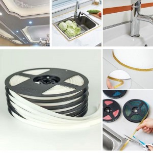 Banda Alba Sanitara de Etansare 8 mm x 600 cm