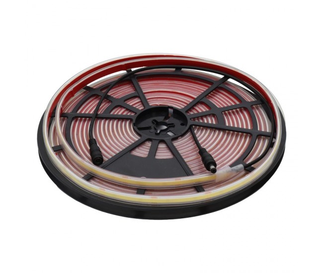Banda Led 320 Cob - 24V - 11mm Alb-Rece 6500K, IP68 Submersibila - Rola/10ml