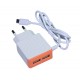 Incarcator Retea 220V - 2 x USB + Micro Usb 3,1A