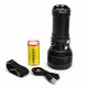 Lanterna LED Ultra Puternica cu LED Central Laser, 19 LED-uri, Acumulator 44650, Incarcare Type-C KH-W536