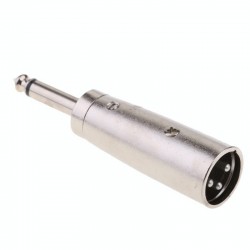 Adaptor Jack 6,3 Tata mo-XLR Tata Adaptor Jack 6,3 Tata mo-XLR Tata