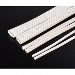 Tub Termorezistent din Fibra de Sticla 4mm x 100cm Tub Termorezistent din Fibra de Sticla 4mm x 100cm