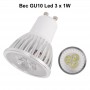 Bec GU10 cu Led 3W/220V