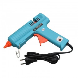 Pistol de Lipit 150W cu Temperatura Reglabila 100-220 Grade cu Bara Silicon 11mm / HJ019 Pistol de Lipit 150W cu Temperatura Reglabila 100-220 Grade cu Bara Silicon 11mm / HJ019