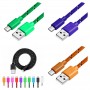 Cablu USB - Micro USB Panzat, Diverse Culori