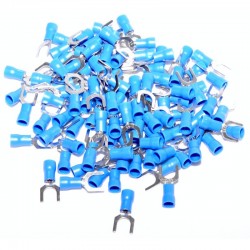 Papuc Electric tip Furca ø 6mm Albastru ,100B/Set Papuc Electric tip Furca ø 6mm Albastru ,100B/Set