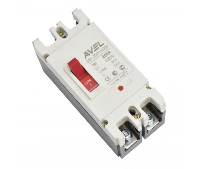Intrerupator de Circuit Solar MCCB 2P-200A / 1000V DC