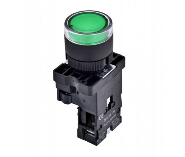 Buton Push EB2 Verde 22mm