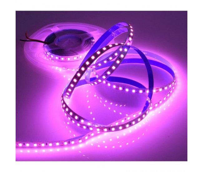 Banda Led 2835 - Roz-Pink 120led/m, IP20 - Rola/5m