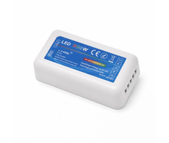 Controller LED Wireless RF 2.4G 12V-24V pentru Banda LED RGB RGBW DALBI