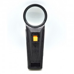 Lupa de mana cu bec MG82015-L 90mm, 2,5 x