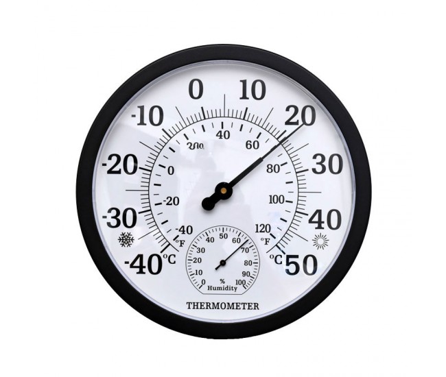 Termometru Rotund -40+50°C cu Higrometru 0-100RH - TH9250P