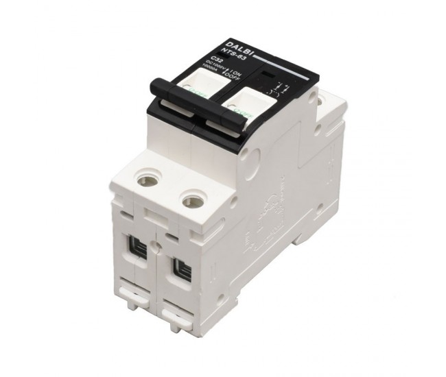 Siguranta MCB Fotovoltaica DC 1000V 2P 32A Curba C DALBI
