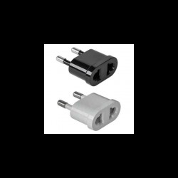 Adaptor Stecher US-China, Alb EL-0105QA Adaptor Stecher US-China, Alb EL-0105QA