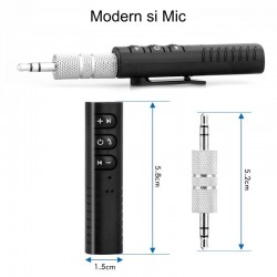 Receptor Bluetooth Aux Jack 3,5 mm Receptor Bluetooth Aux Jack 3,5 mm