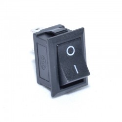 Intrerupator Mic IRS 220V Negru 2P, 21x15mm Intrerupator Mic IRS 220V Negru 2P, 21x15mm