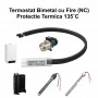 Termostat Temperatura 135˚C cu Fire, Bimetal KSD9700 NC, 250/16A - DALBI