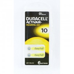 Baterii Auditive Duracell PR10, 6buc/set Baterii Auditive Duracell PR10, 6buc/set